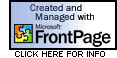 Created & Managed with Microsoft FrontPage
